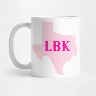 LBK Texas in Pink Mug